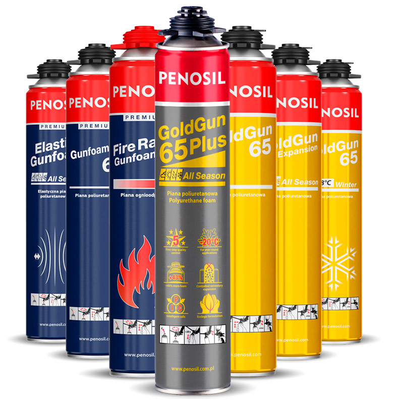 Espuma de poliuretano Penosil