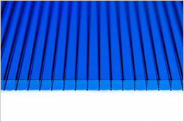 Policarbonato azul