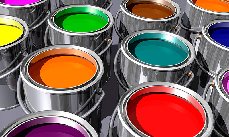 Varieties of paints for decoration