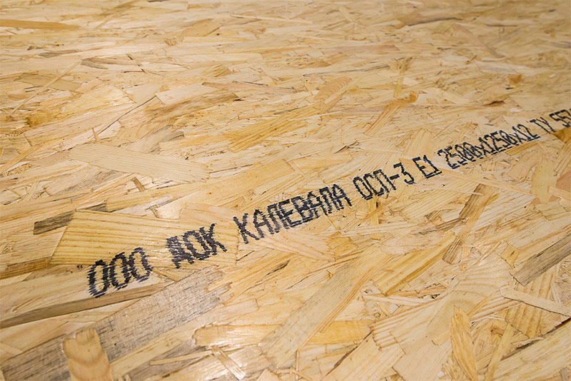 OSB marking according to European standards