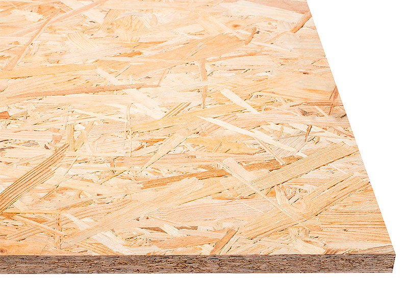 Unpolished OSB board