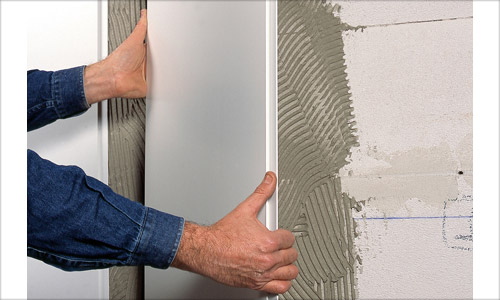 Фиксиране на панели за залепване