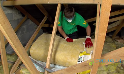 Do-it-yourself attic insulation