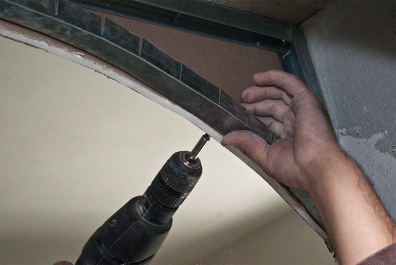 Een profiel gebruiken om een ​​boog te maken