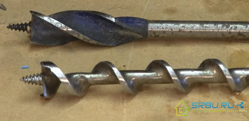 Spiraalvormige en gedraaide boor