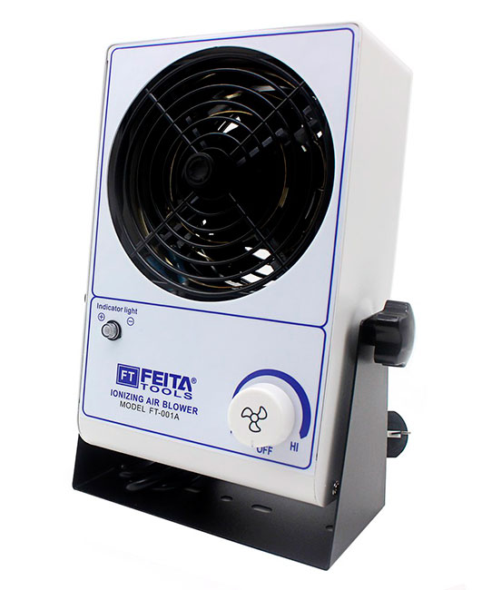 Ionizador com ventilador