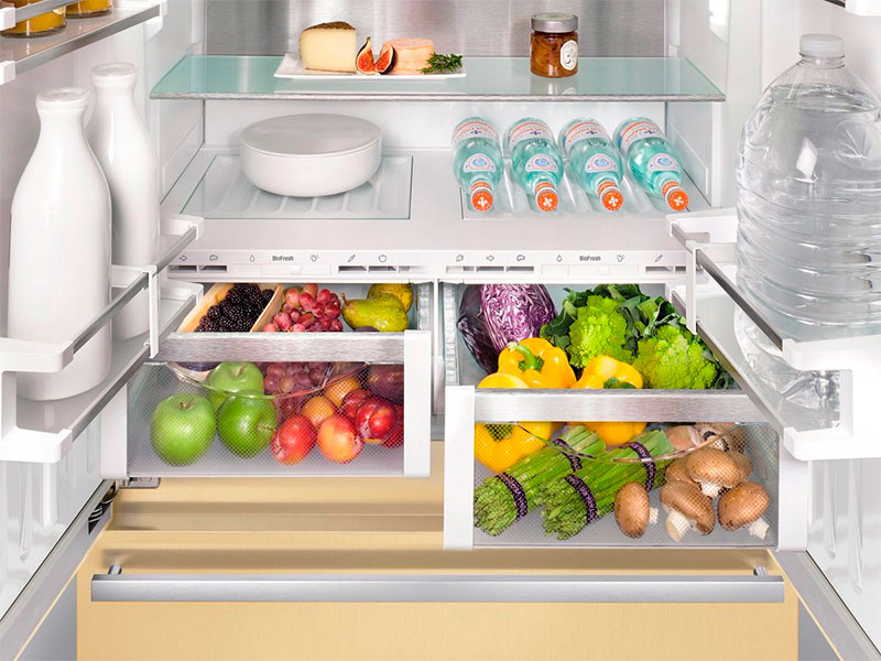 Inner chamber of the refrigerator